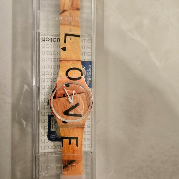 Swatch Watch Love Game Scrabble look - Picture 4 of 5